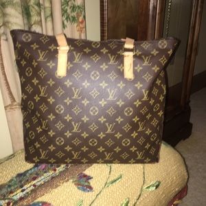 Authentic Louis Vuitton Cabas Mezzo